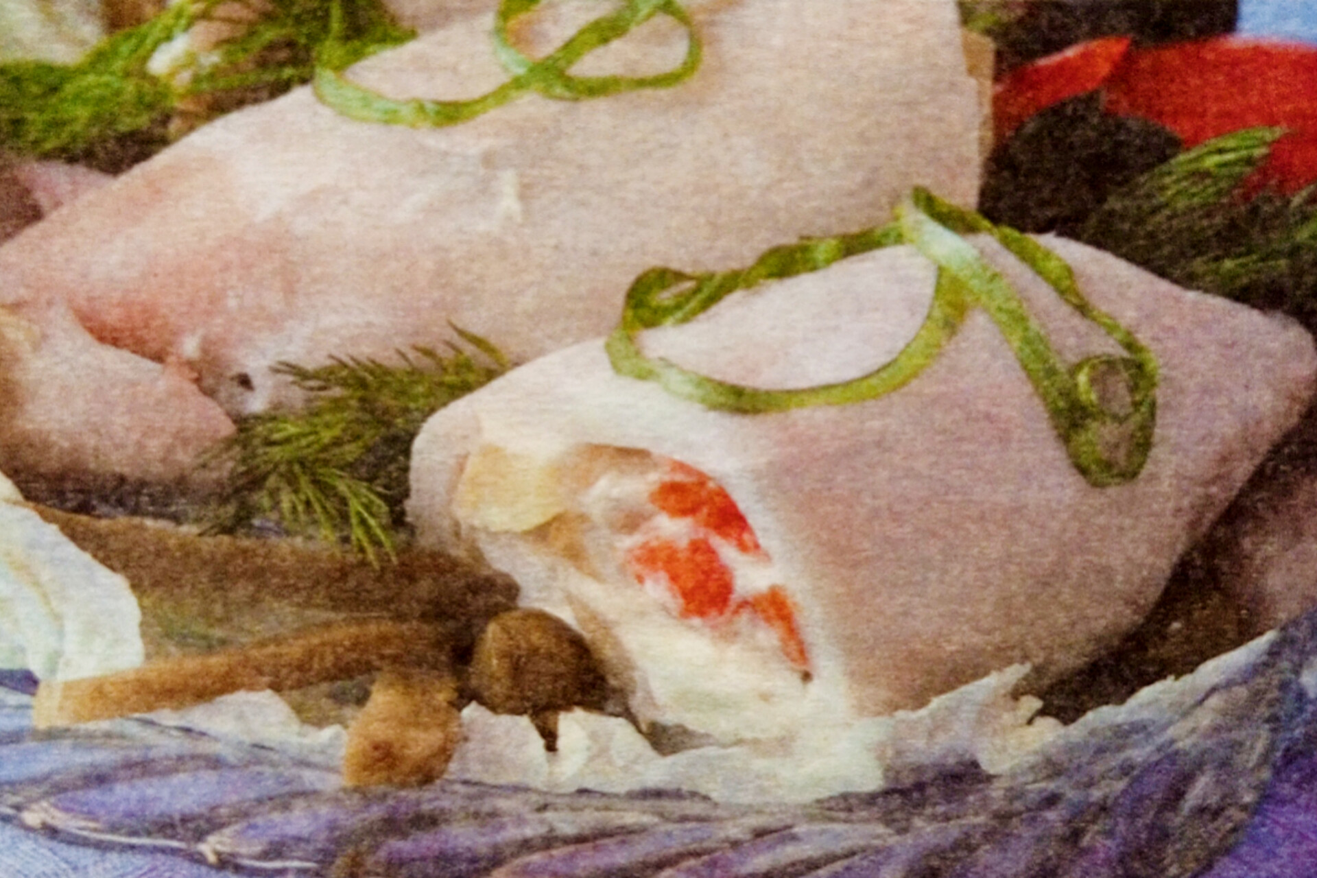 Салат картофельный с кальмарами